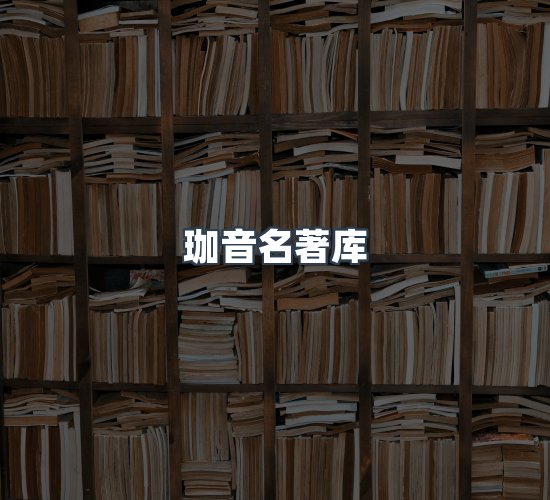 关于珈音名著库